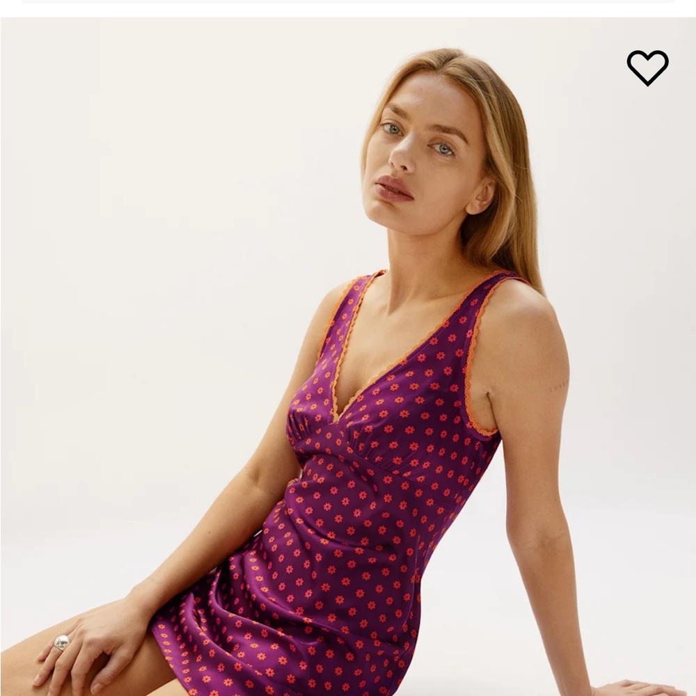 Reformation Keaton Silk Dress